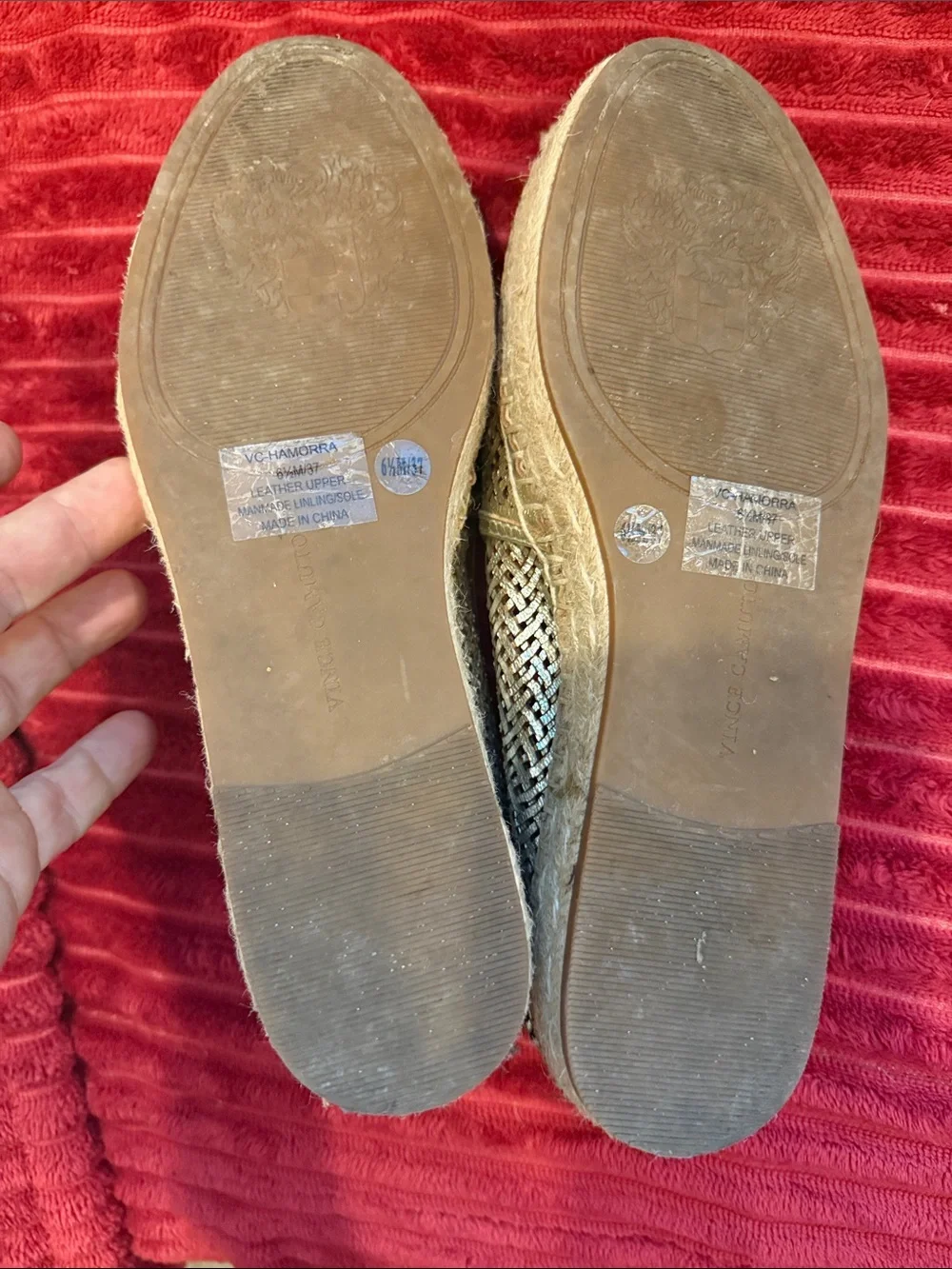 Vince Camuto slip loafers